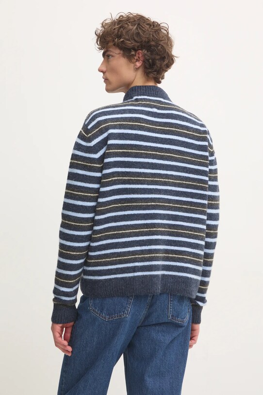 Одежда Кардиган с примесью шерсти Tommy Jeans DM0DM20606 тёмно-синий