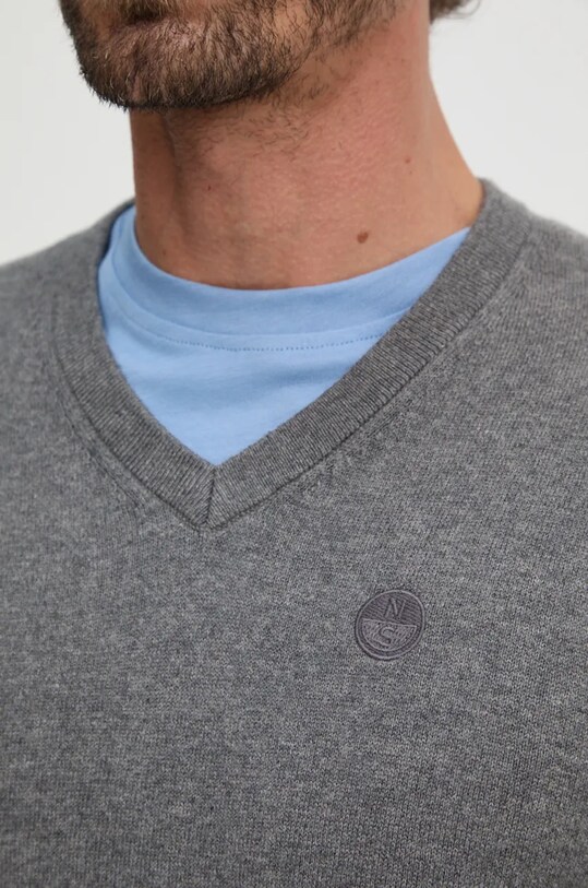 North Sails pulover 699774 gri