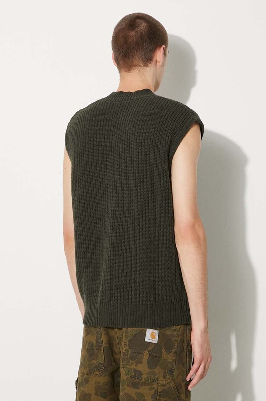 Одяг Вовняний жилет Carhartt WIP Marlon Vest Sweater I033909.666XX зелений