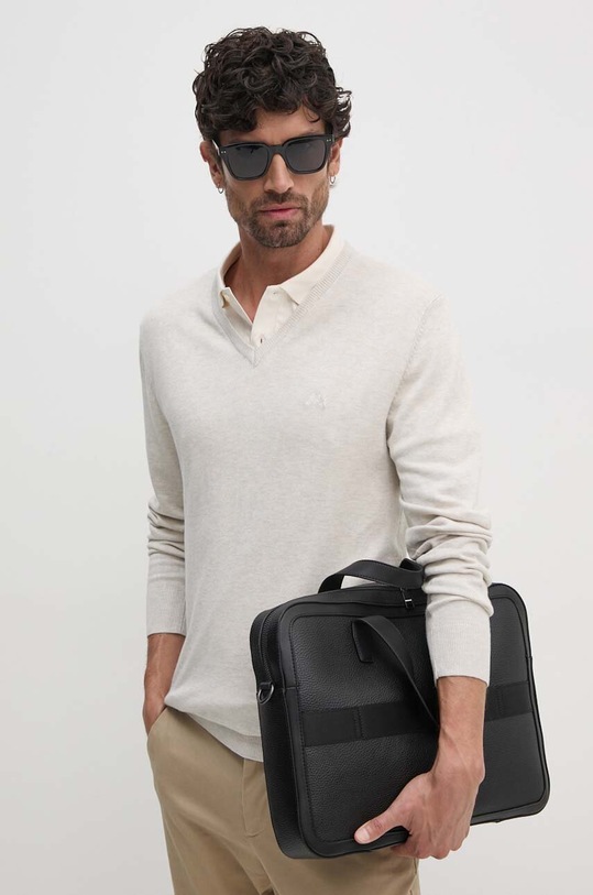 Lindbergh pulover bej 30.800140.OFF.WHITE.