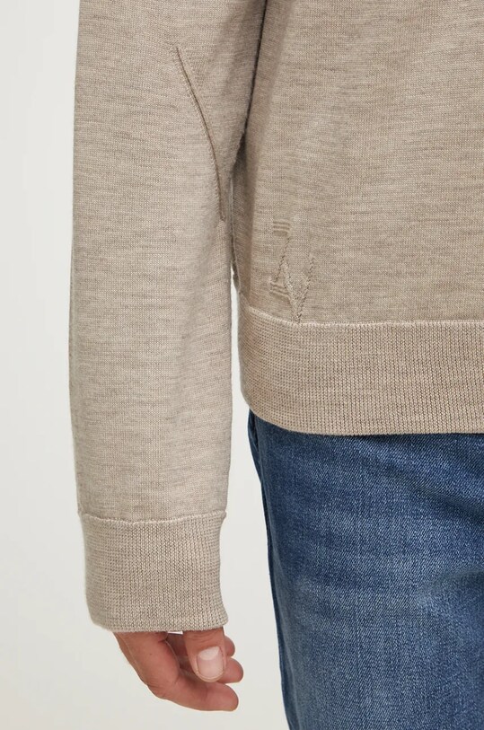 Vlněný svetr ZADIG&VOLTAIRE KMSW00713 béžová