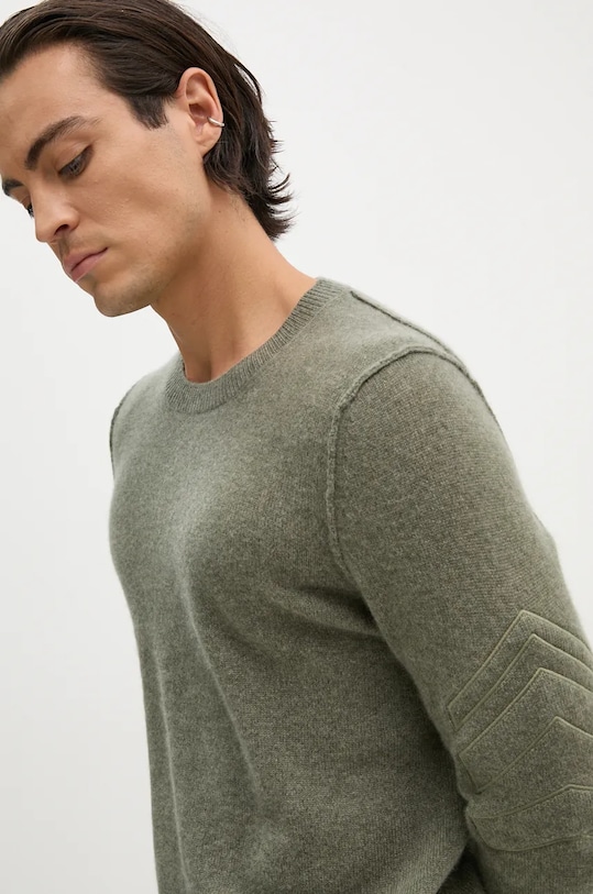 Светр з кашеміру ZADIG&VOLTAIRE зелений KMSW00664