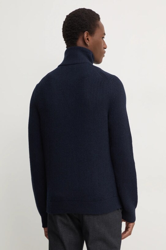 Îmbrăcăminte ZADIG&VOLTAIRE cardigan din lana KMCA00226 bleumarin