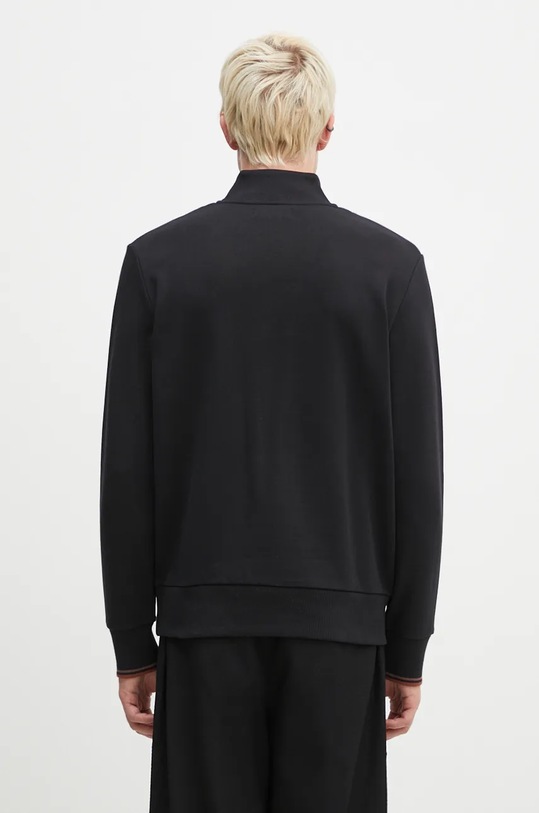 Odjeća Pamučna dukserica Fred Perry Half Zip Sweatshirt M3574.X56 crna