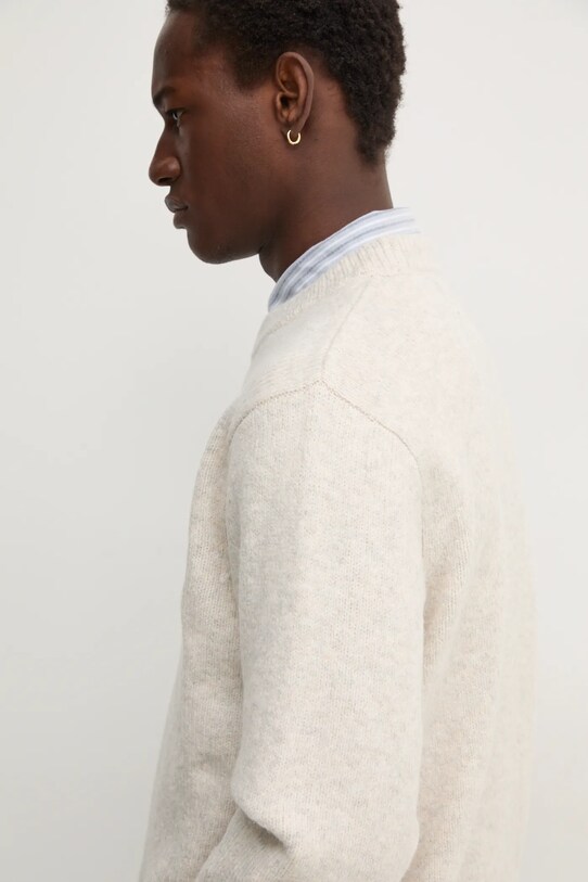 Светр з домішкою вовни Volcom бежевий A0732405