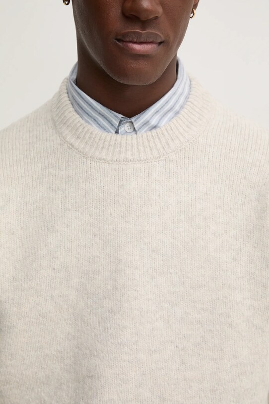 Светр з домішкою вовни Volcom A0732405 бежевий