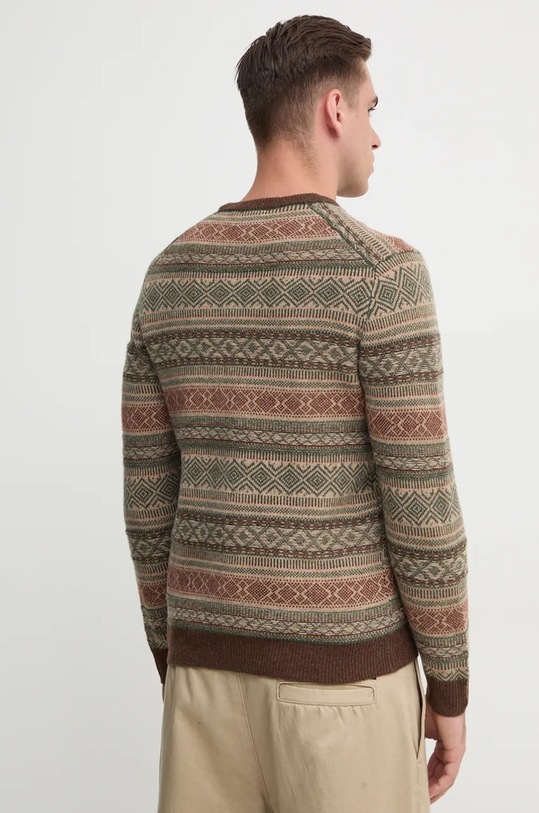 Oblečenie Vlnený sveter Hackett London HM703221 béžová