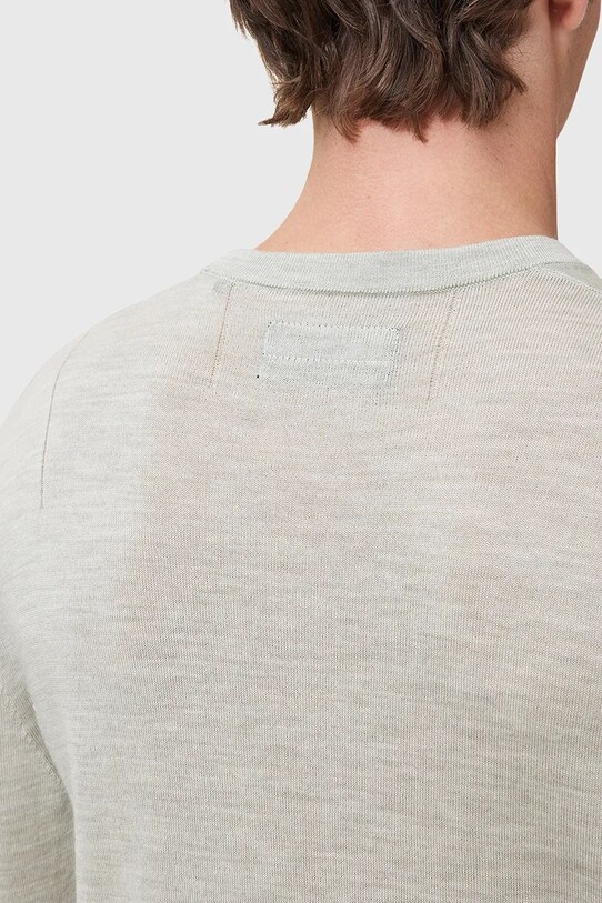 Odzież AllSaints sweter wełniany MODE M002KZ zielony