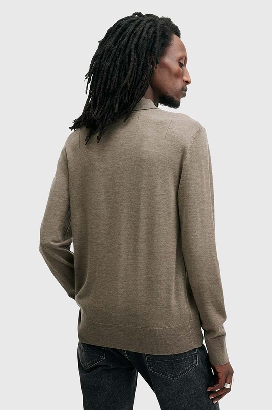 Îmbrăcăminte AllSaints pulover de lana MODE MERINO M085KB verde