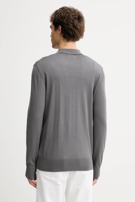 Oblačila Volnen pulover AllSaints MODE MERINO M085KB siva