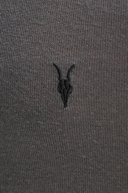 AllSaints gyapjú pulóver MODE MERINO M085KB szürke