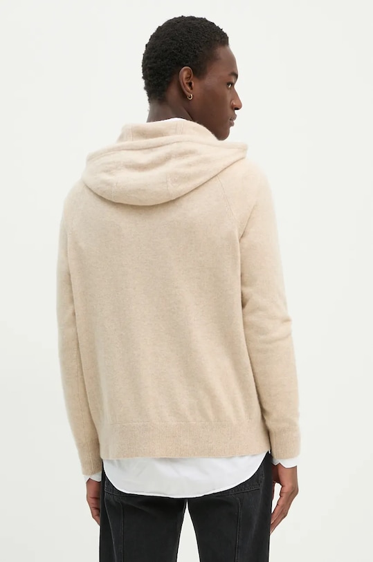 Odzież FROM FUTURE sweter kaszmirowy MPH00493 beżowy