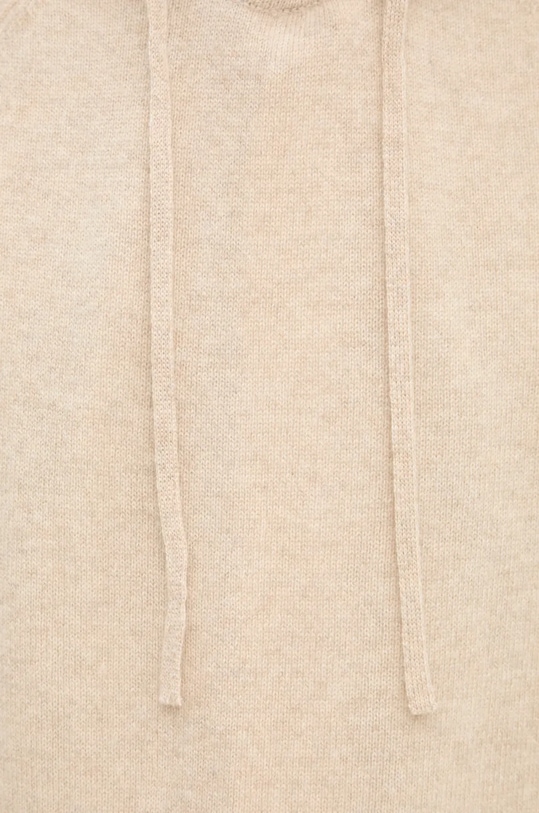 FROM FUTURE sweter kaszmirowy MPH00493 beżowy