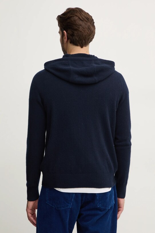 Odzież FROM FUTURE sweter kaszmirowy MPH00493 granatowy