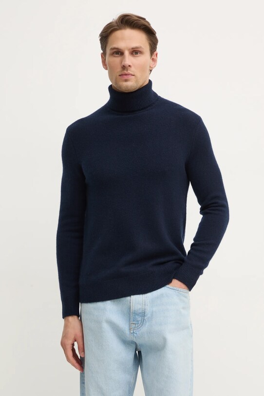 FROM FUTURE pulover grosime medie bleumarin MPL00054