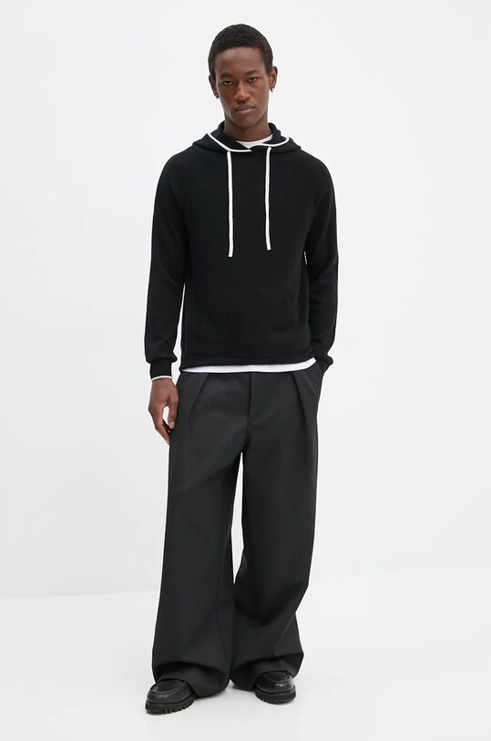 FROM FUTURE pulover MPH01174 negru SS25