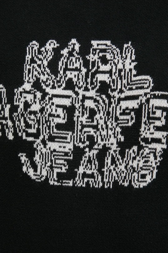 Bavlněný svetr Karl Lagerfeld Jeans 246D2002 černá