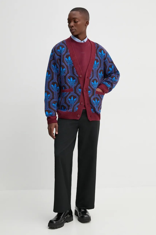 Джемпер adidas Originals JN5960 бордо AW24