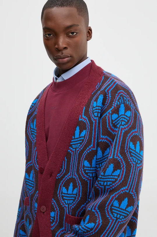 adidas Originals cardigan granata JN5960