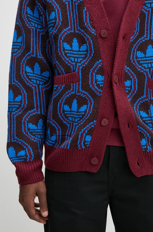 adidas Originals cardigan JN5960 granata