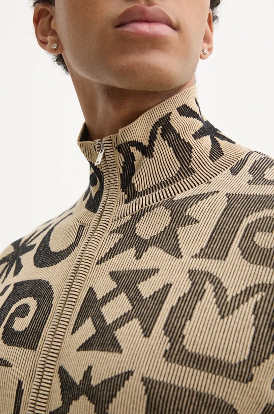 Nanushka kardigan TOMOO NM24PFSW00271 beżowy