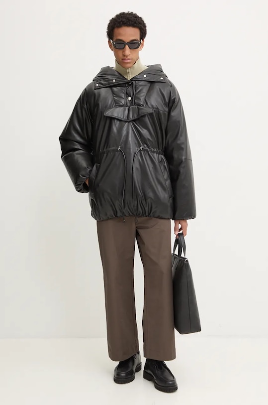 Шерстяной кардиган Nanushka POVAL NM24PFSW00472 бежевый AW24