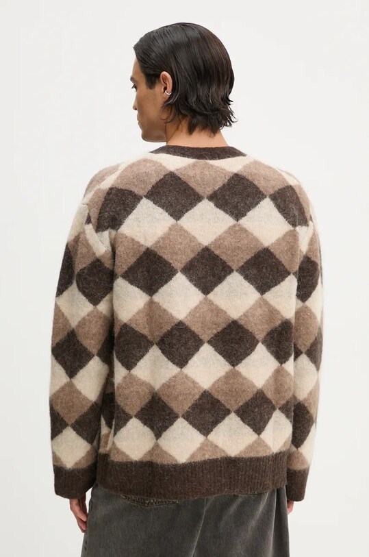 Odzież Won Hundred kardigan wełniany 3206.11082 brązowy