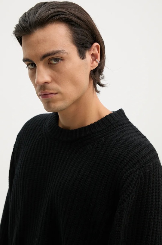 Vlněný svetr Won Hundred černá 3209.11091