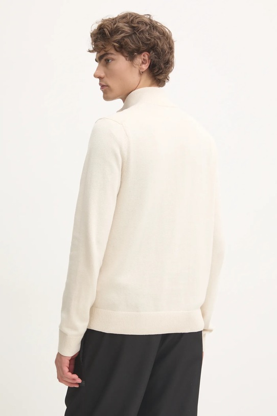 Odzież Abercrombie & Fitch sweter z domieszką wełny KI120.4149.100 beżowy