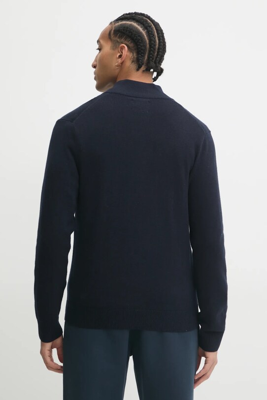 Îmbrăcăminte Abercrombie & Fitch pulover din amestec de lana KI120.4180.200 bleumarin