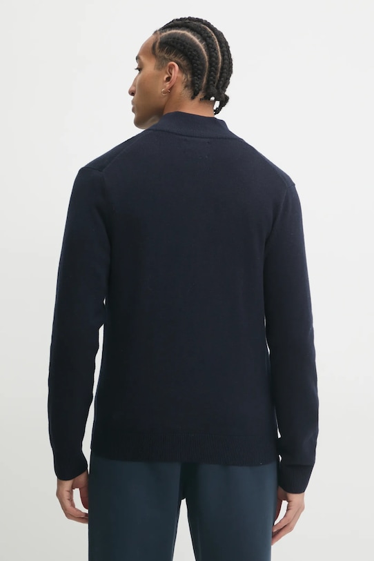 Oblečenie Sveter s prímesou vlny Abercrombie & Fitch KI120.4180.200 tmavomodrá