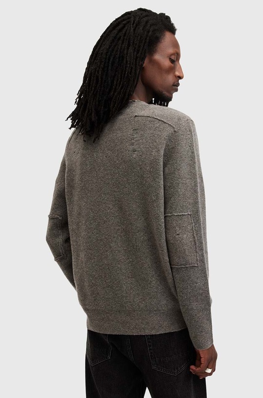 Îmbrăcăminte AllSaints pulover de lana POINTER CREW M003KB gri