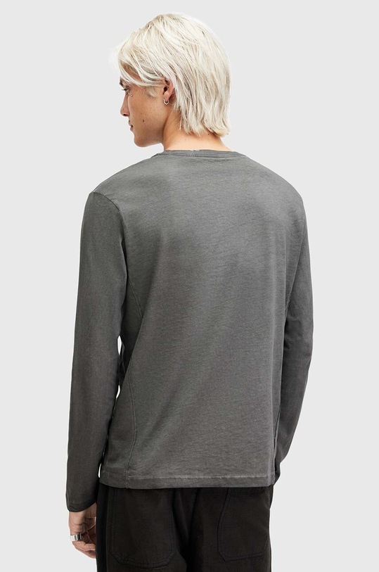 Одежда Хлопковый лонгслив AllSaints CASA LS CREW M011JB чёрный