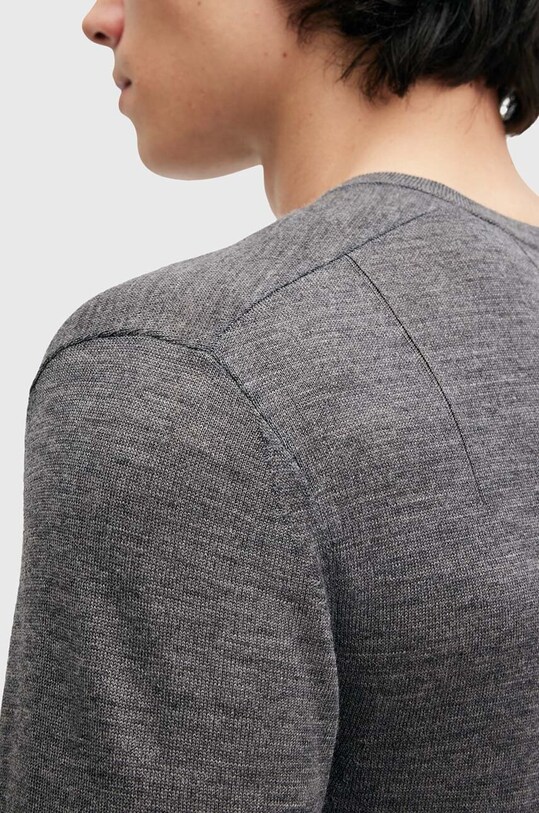 Îmbrăcăminte AllSaints pulover de lana MODE MERINO VNECK M022KA gri