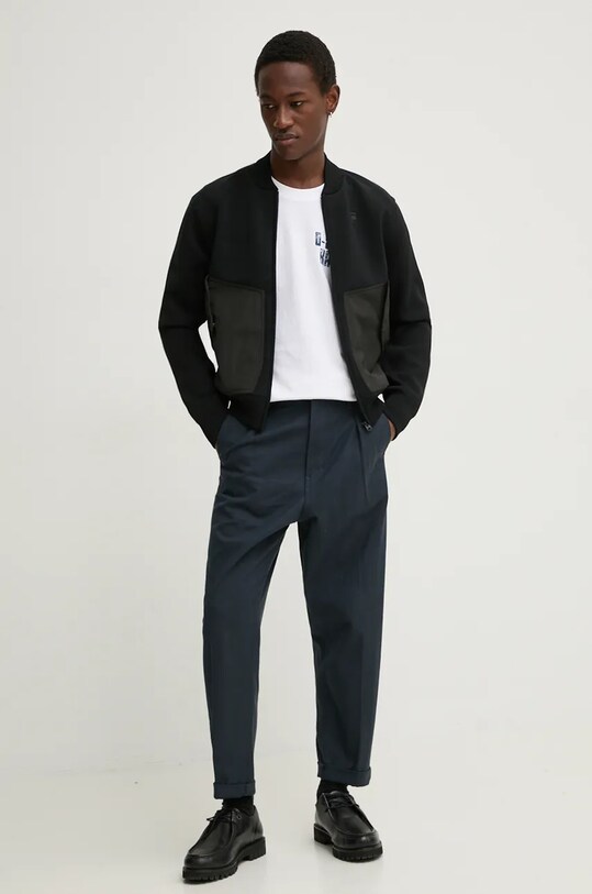 G-Star kardigan D25126.D465 czarny AW24