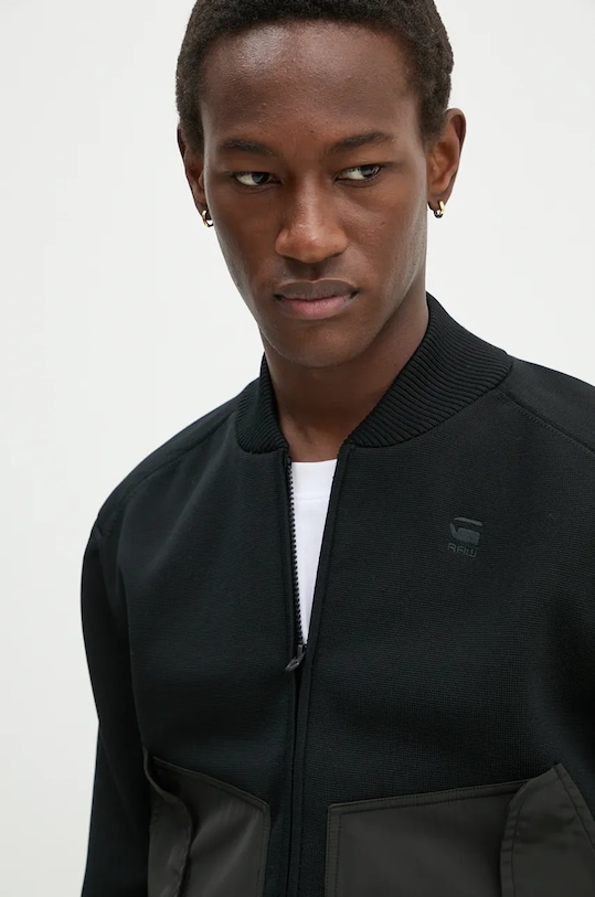 G-Star kardigan czarny D25126.D465