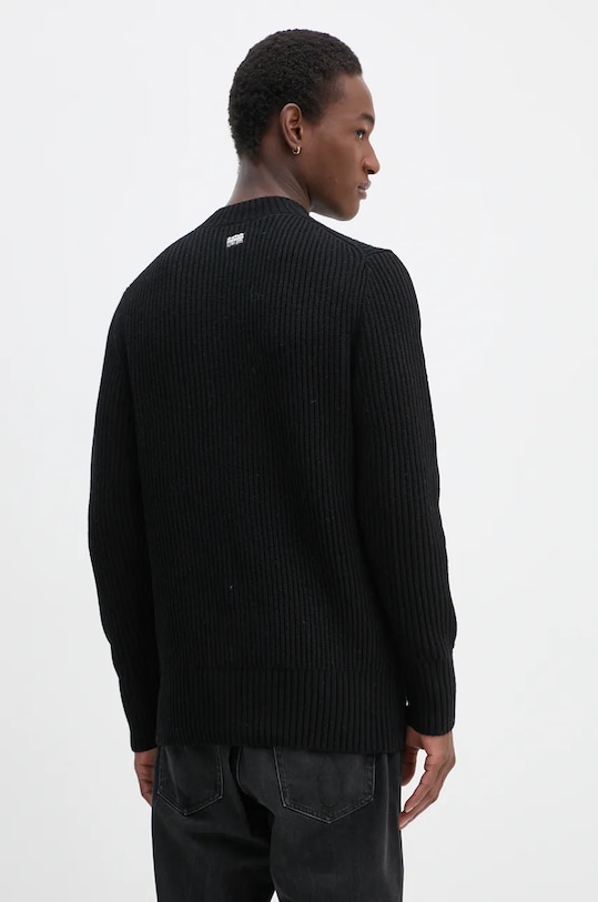 Oblečenie Vlnený sveter G-Star D23731.D447 čierna