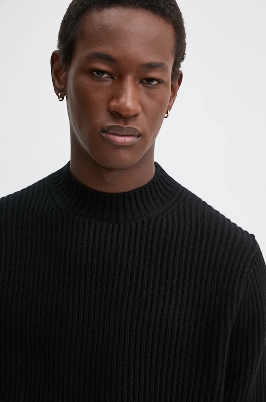 Vlnený sveter G-Star čierna D23731.D447