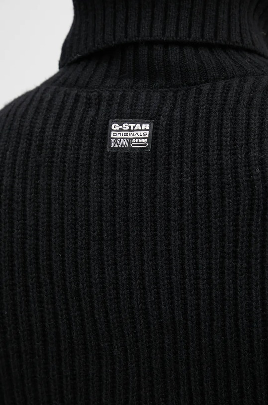 Vlněný svetr G-Star D23732.D447 černá