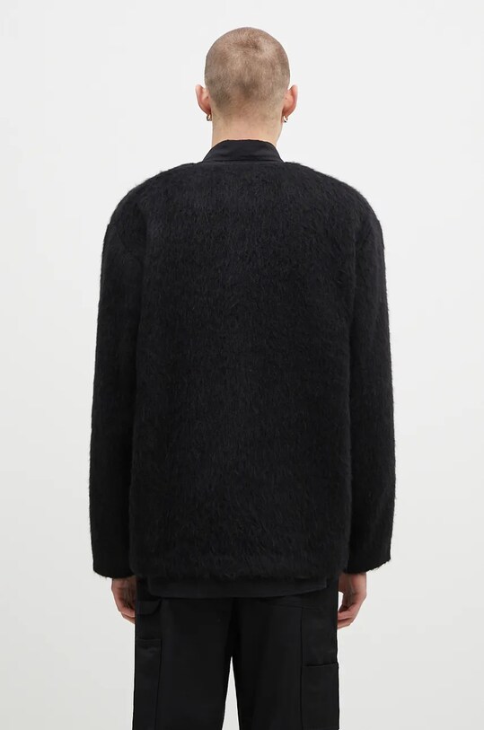 Одяг Кардиган з домішкою вовни Our Legacy Cardigan M4206CBM чорний