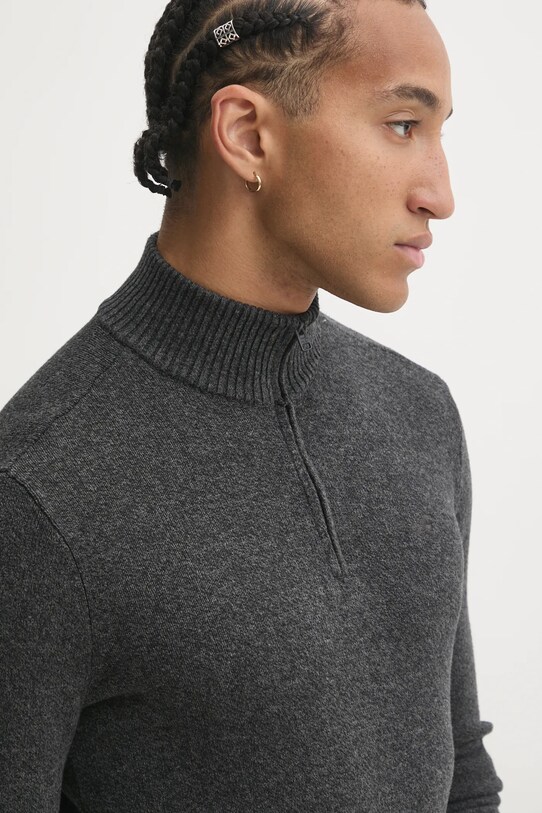 Sveter Hollister Co. sivá KI320.4071.902