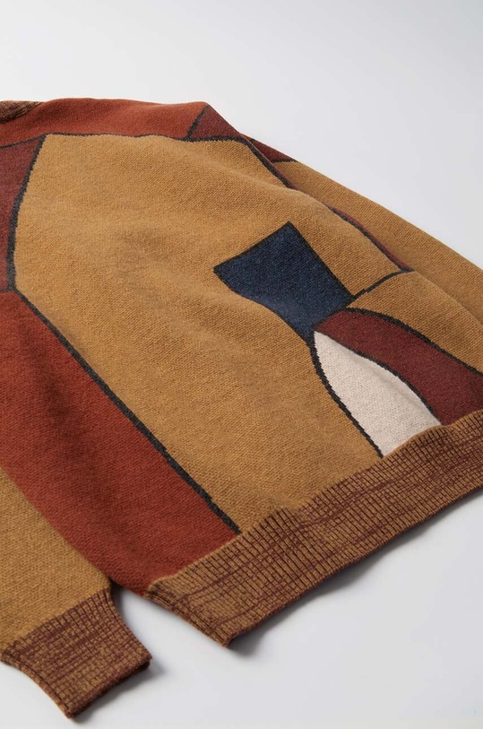 Вълнена жилетка by Parra Your Stupid Shed Knitted Cardigan 52325