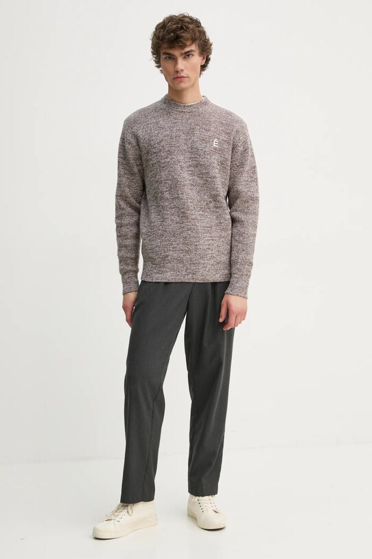 Études Studio pulover de lana H24MMKNI601 bej AW24