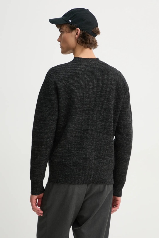 Odzież Études Studio kardigan wełniany H24MMKNI620 czarny