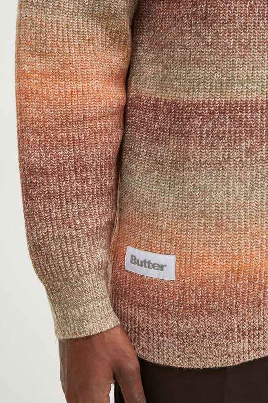 Butter Goods jumper Beams Knit Sweater orange BG243301