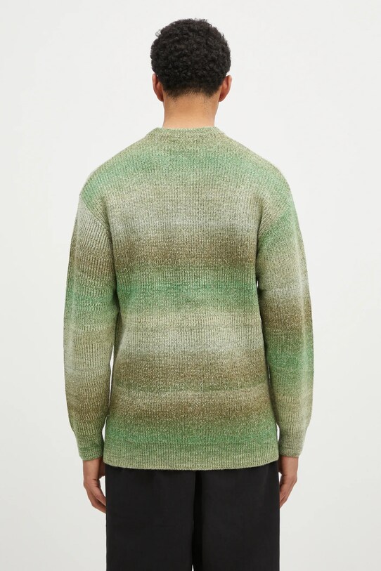 Abbigliamento Butter Goods maglione Beams Knit Sweater BG243301 verde