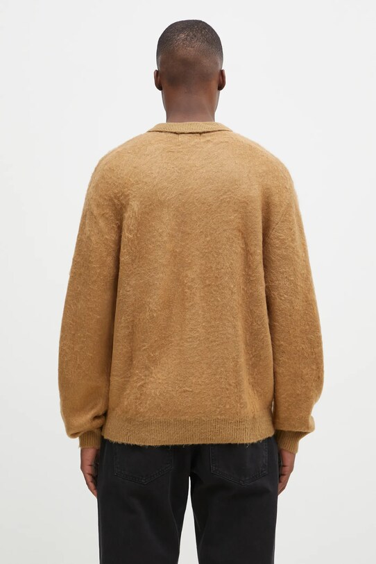 Oblečenie Kardigán Butter Goods Mohair Button Up Knitted Shirt BG243400 zelená