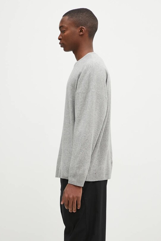 Вовняний светр Undercover Knit UC2D4905 сірий AW24