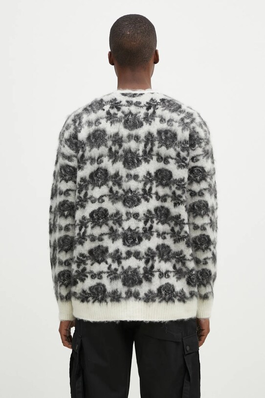 Oblečení Vlněný svetr Needles Mohair Cardigan PU312 bílá