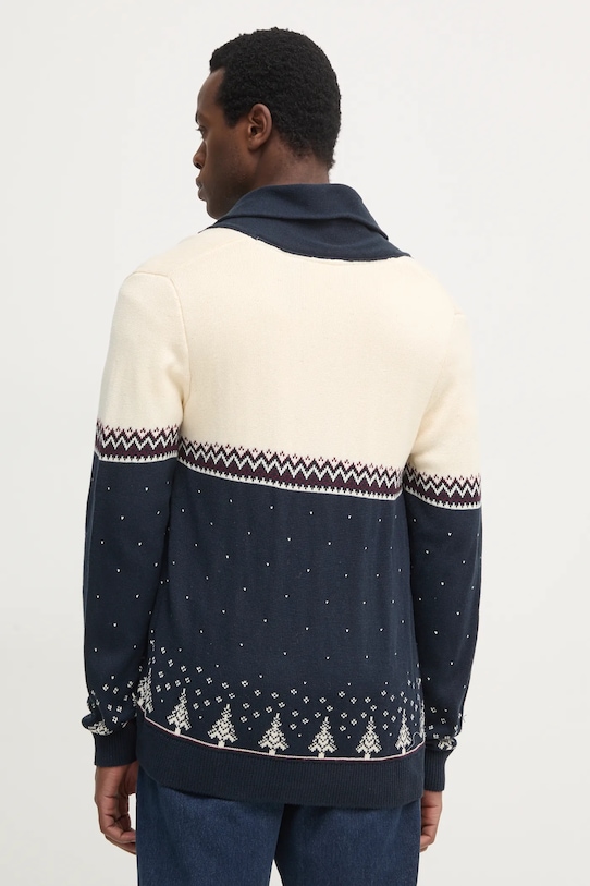 Odzież Lindbergh kardigan 30.805059.NAVY granatowy